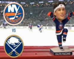 He is a huge fan of the New York Islander hockey team and the team also honored him with 